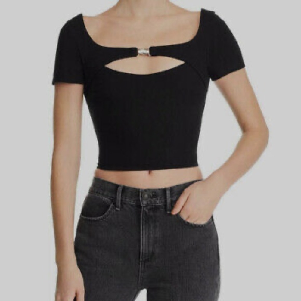 TIGER MIST Fitted Top with Clasp